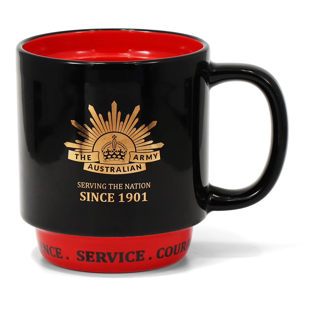 Australian Army Red Annodised LED Key Ring Torch